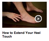 How to Extend Your Heel Touch with Kiki Flynn Natural Health and Yoga Expert