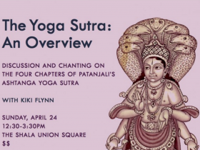NYC Yoga Workshop Sunday, April 24